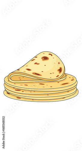 Delicious homemade flour tortillas perfect for your favorite mexican dishes