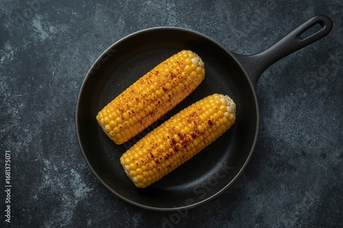 Skillet filled with delicio...