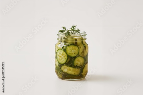 Dill and spice-infused pick...