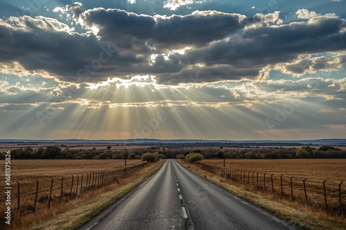 Scenic Countryside Path Sur...