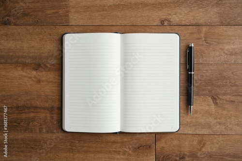 Notebook and pen set agains...
