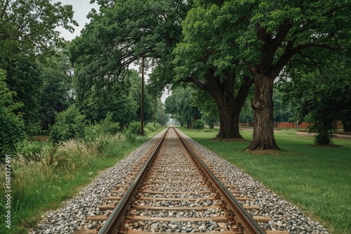 Railroad Track Adjacent to ...