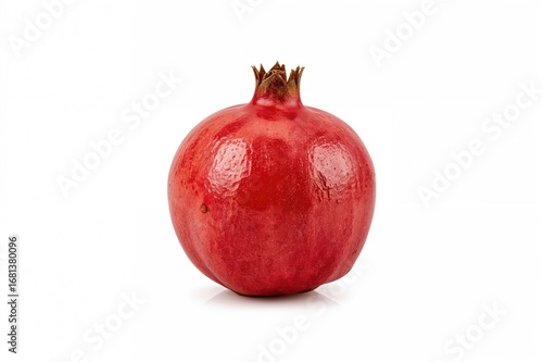 Isolated pomegranate agains...