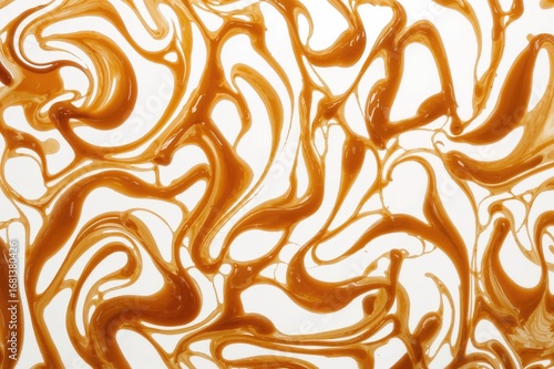 Design made from flowing ca...