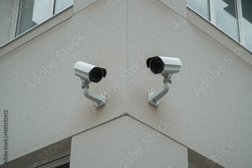 Dual outdoor surveillance c...