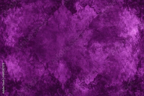 Concrete wall with a purple...