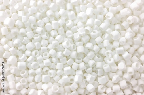 White PA6 plastic polymer p...