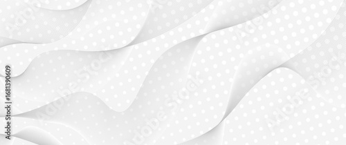 Premium background design with light gray line pattern and  white background. Abstract white horizontal vector template for cover design, business banner, brochure, prestigious voucher, luxe invite.