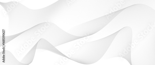 Premium background design with light gray line pattern and  white background. Abstract white horizontal vector template for cover design, business banner, brochure, prestigious voucher, luxe invite.