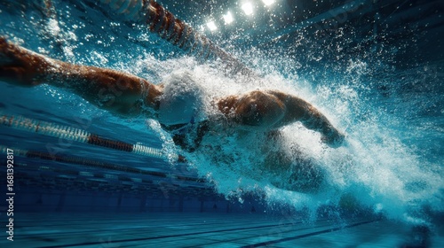 Underwater Swimmer Power & Speed