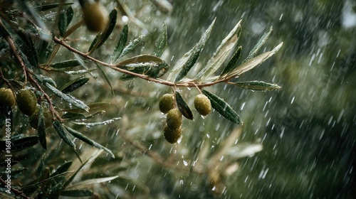 Olive in raging storm