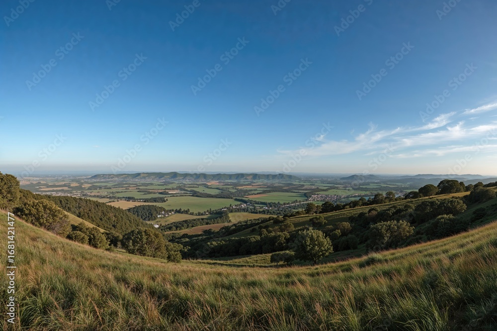 Fototapeta premium Scenic Vista of Natural Terrain