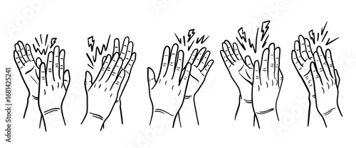 Hand drawn doodle vector set. Collection of cute hand drawn doodle.