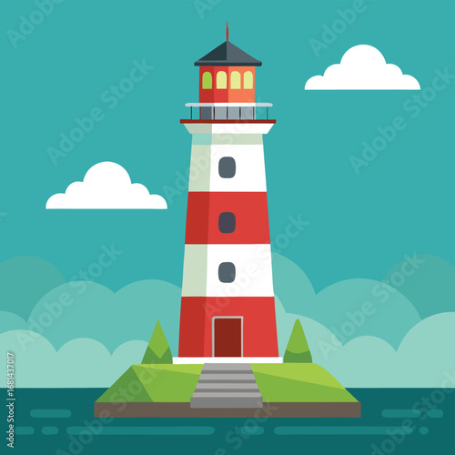 lighthouse on the coast