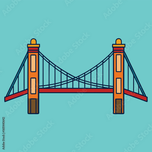 minimal flat vector suspension bridge.eps