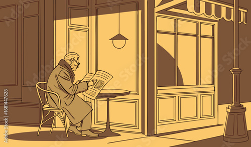 A rustic kitchen table with freshly baked bread, herbs, and sunlight streaming through a window, natural lifestyle stock image."