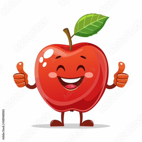 Lustiger Apfel