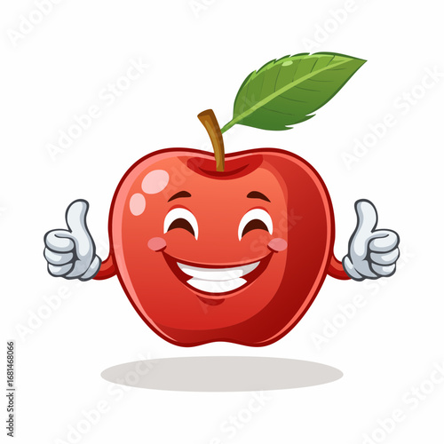 Lustiger Apfel