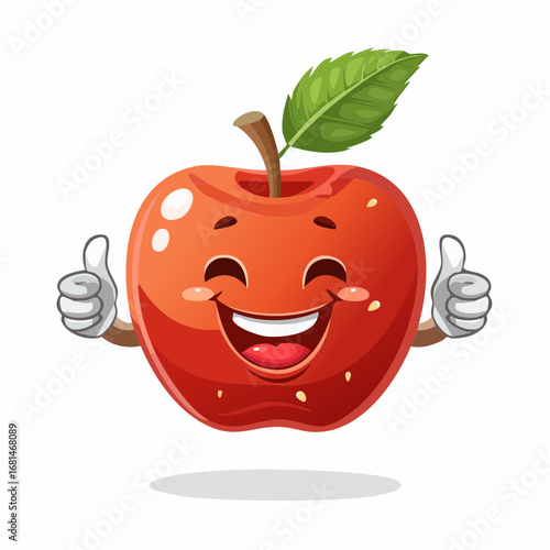 Lustiger Apfel