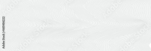 Subtle white background features wavy and curving gray lines, creating a delicate, textured topographic effect perfect for minimalist designs and adding depth to layouts