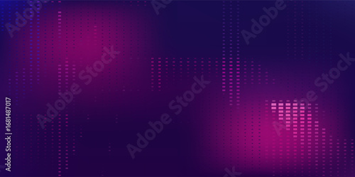 Mixing passion with precision in a cutting-edge, high-tech background, ideal for tech events, conferences, and exhibitions. Vector Illustration