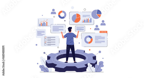 Analyzing business performance data and metrics for strategic growth and improvement strategies
