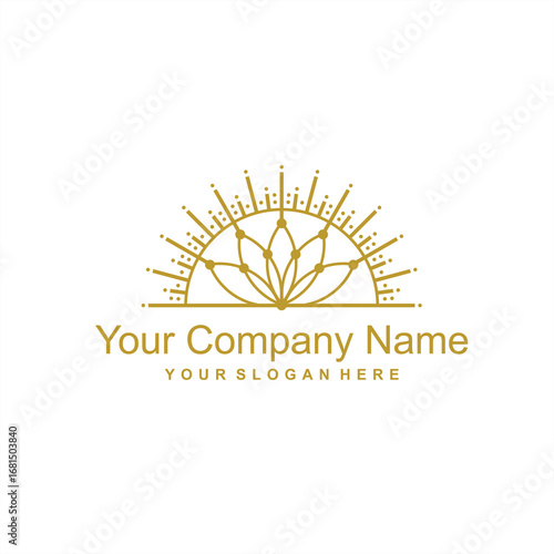 Laser Spa Logo or medical spa logo that is very luxurious and elegant