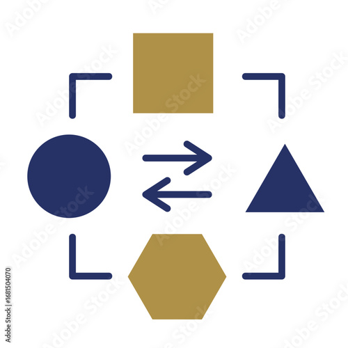 Transform  Icon Set Multiple Style Collection
