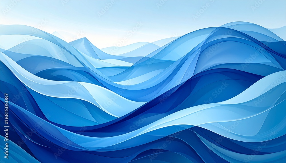 Naklejka premium Abstract blue background