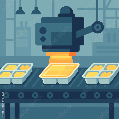 Automated food manufacturing: modern robotics on a production line