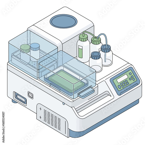 Laboratory Automated Tissue Processor for Histology and Medical Research