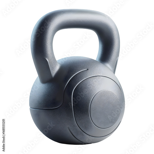 iron dumbbell isolated on white background