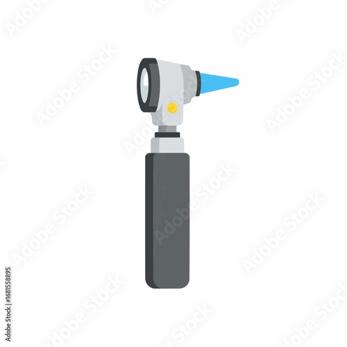 Otoscope Medical Device with Blue Tip for Ear Examination