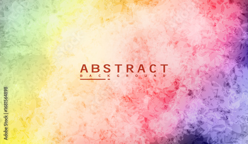 Watercolor splash background showcases a vibrant blend of colors, creating a dynamic and visually appealing abstract design with a soft texture and seamless gradient effect