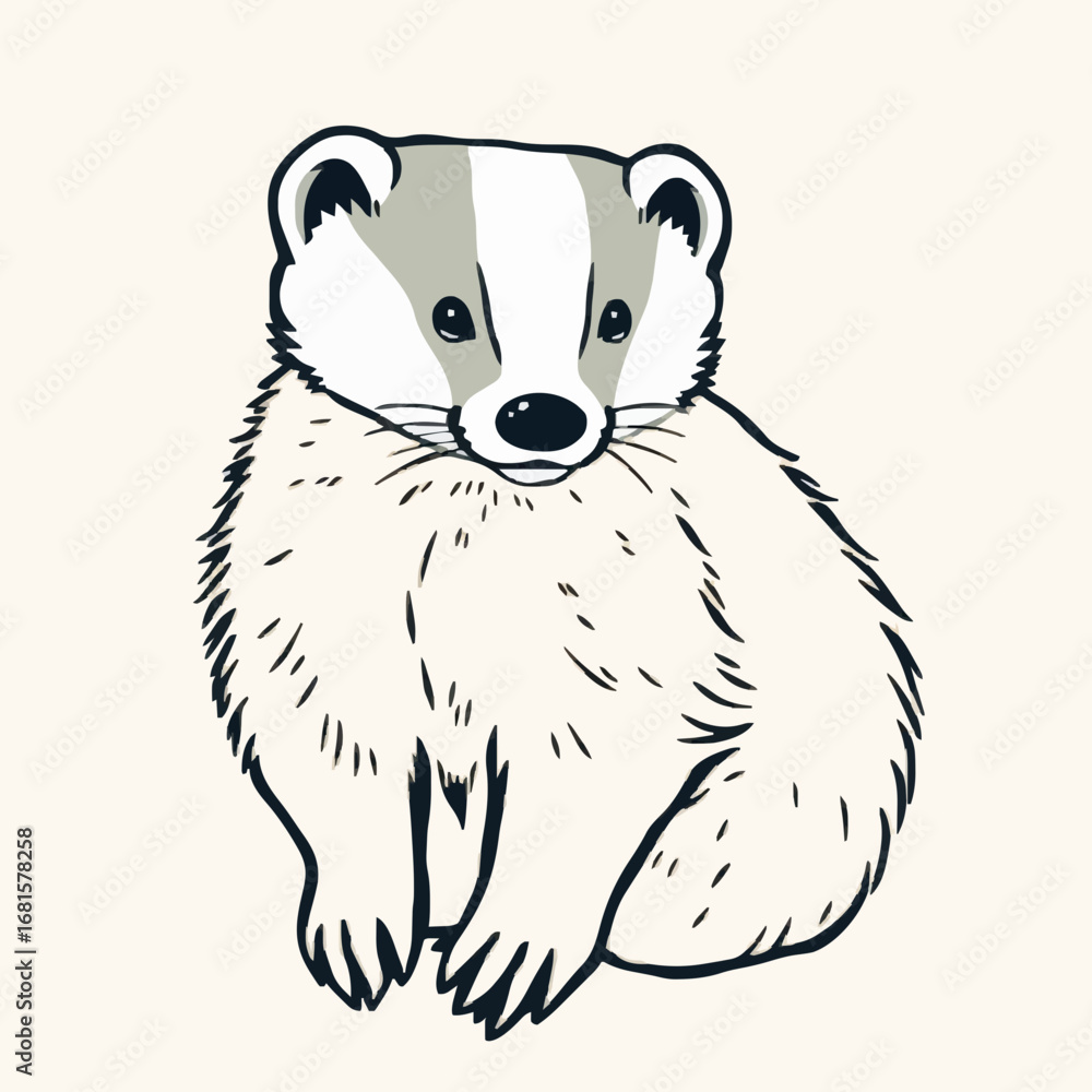 Fototapeta premium Badger 44