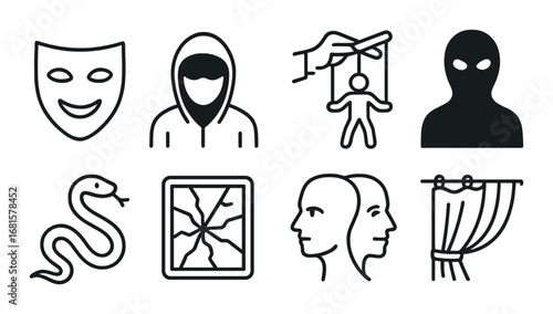 Theaters of reality: symbolic icons of masks, puppetry, and shadows