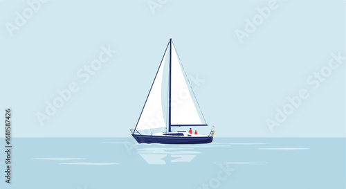 Sailboat Illustration (1)