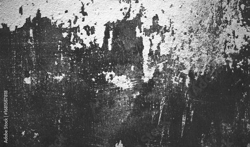Wallpaper Mural Dark black concrete grunge texture wall background. Horror concept. Darkness Background Torontodigital.ca