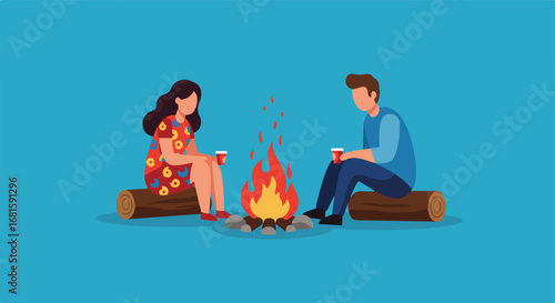 Campfire Couple (1)
