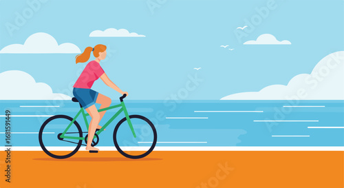Beachside cycle