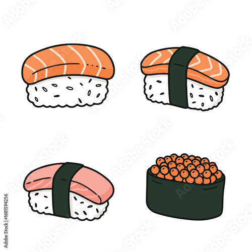 Sushi cartoon