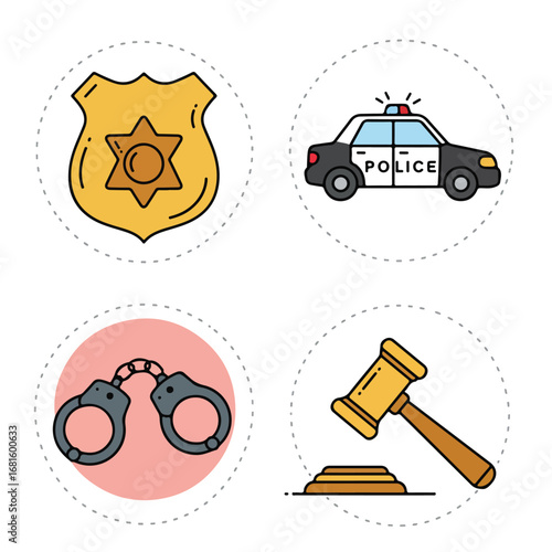 Law themed icons