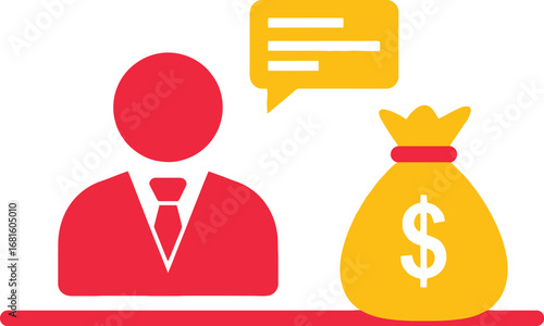 Financial advisor consulting for investment and money management