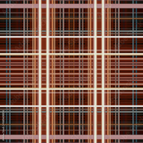 Wallpaper Mural Seamless abstract background. Square pattern Scotland. Background from lines Torontodigital.ca