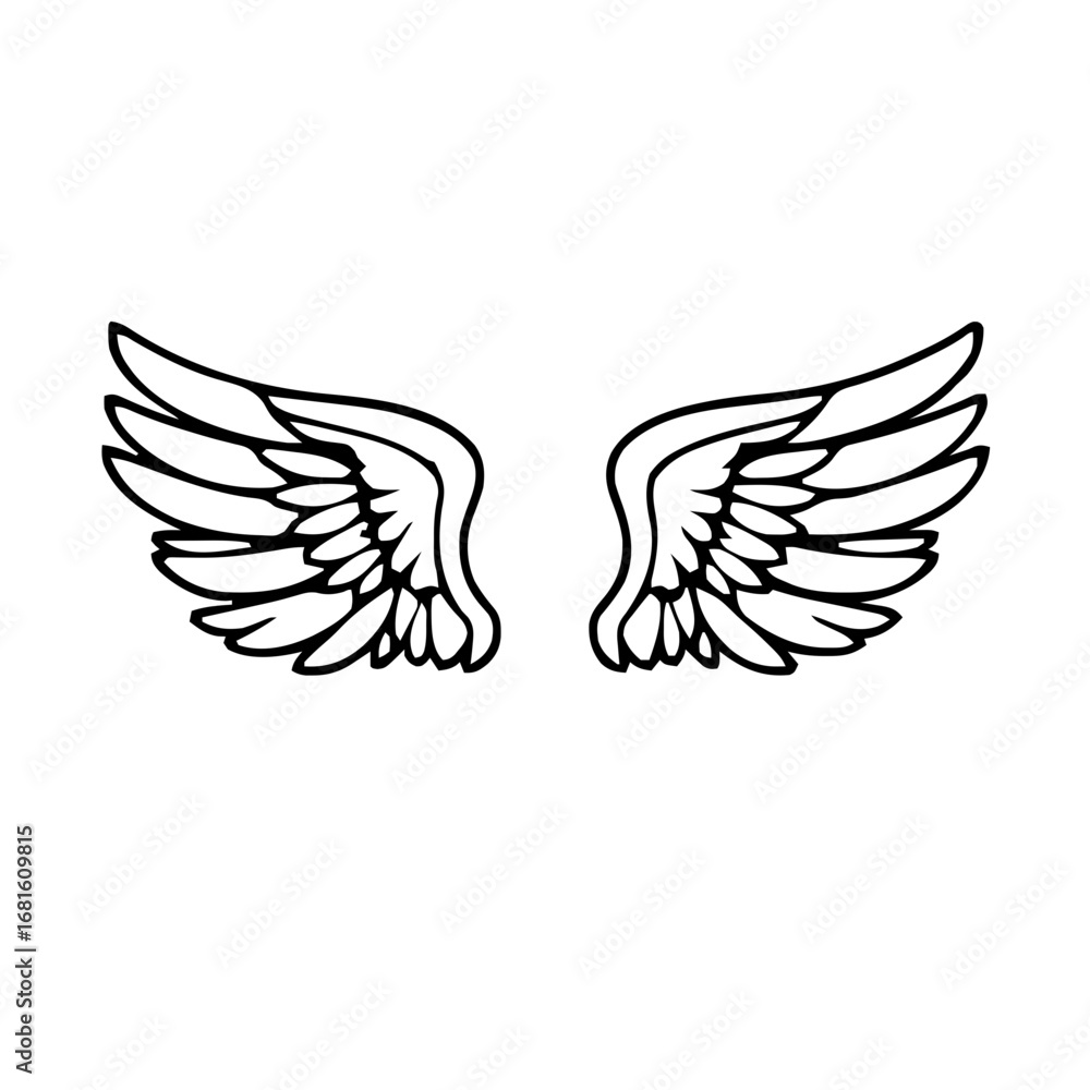 Obraz premium People & Professions – Pilot Wings