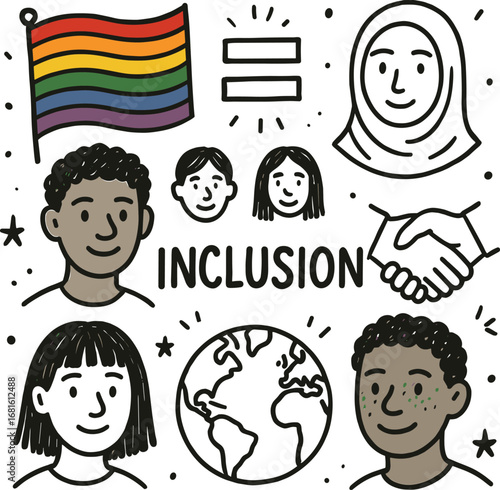 Embracing diversity and promoting inclusion through unity and respect for all individuals in a vibrant community setting