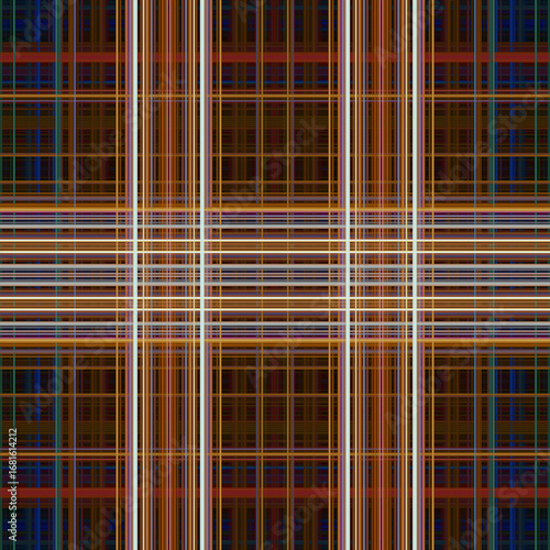 Wallpaper Mural Seamless abstract background. Square pattern Scotland. Background from lines Torontodigital.ca