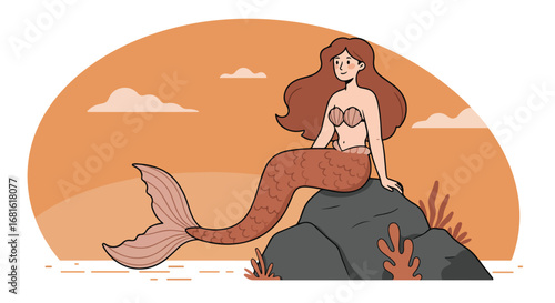 Mermaid on rock (5)