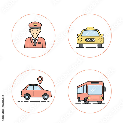 Transport icons (5)