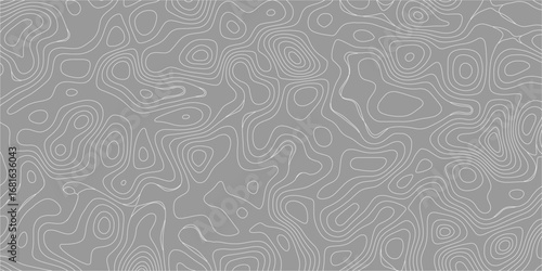 Minimalist contour line abstract background with smooth flowing layers